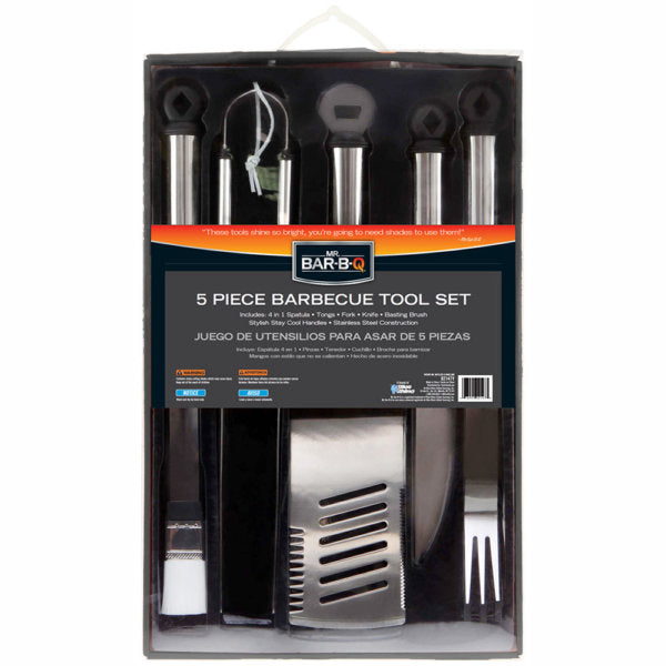 バーベキュー・調理用品 GENTLEMEN'SHARDWARECampfireCallThe Shots Engraved 11 pcs BBQ Grilling Set for Groomsmen - Chic Makings