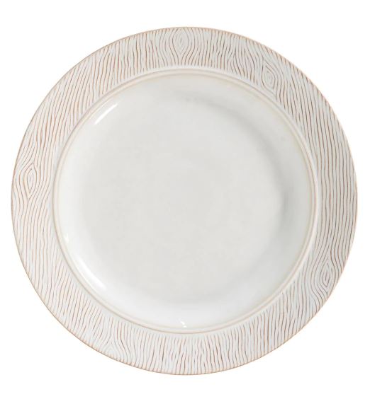 Blenheim Oak Whitewash Dessert/Salad Plate Set of 4