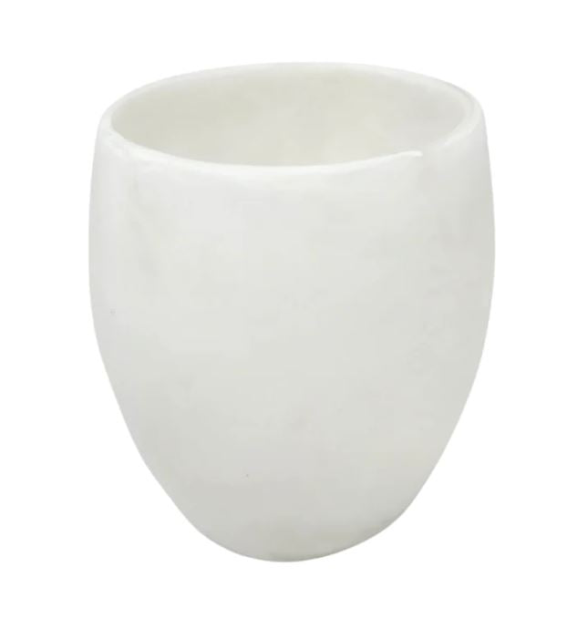 Tumbler White Swirl