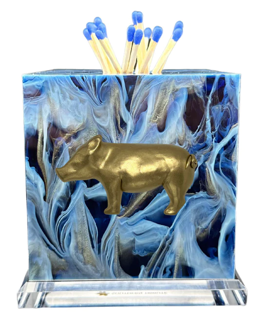 Blue Match Striker- Pig