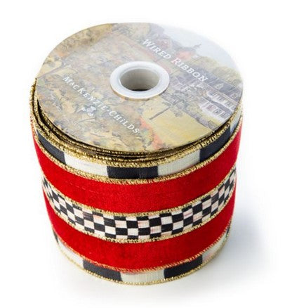Courtly Regal 4' Ribbon- Red