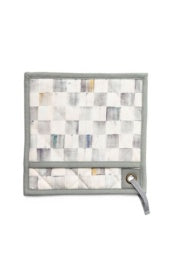Sterling Check Bistro Potholder