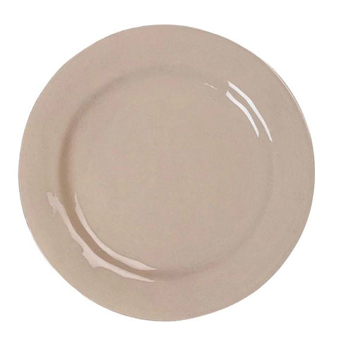 Puro Dinner Plate - Taupe