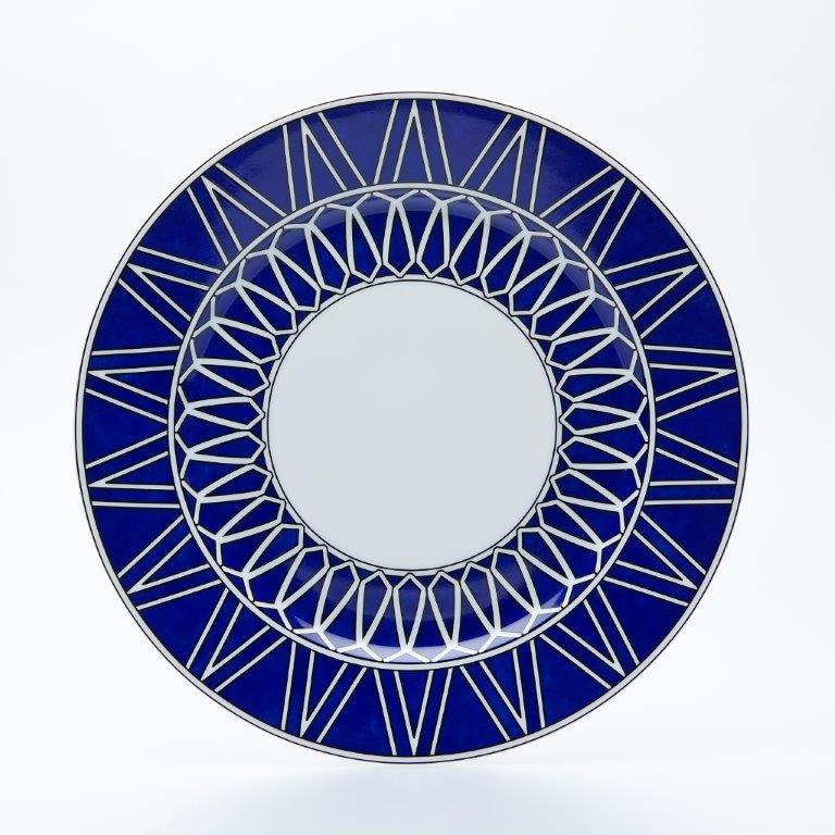 Blue Star Dessert Plate