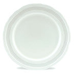 Como White Salad Plate