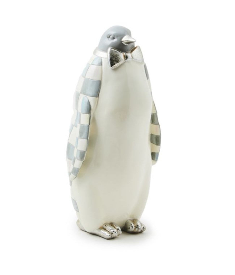 Sterling Check Penguin Figure