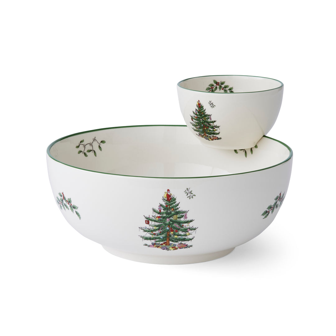 Christmas Tree Tiered Chip and Dip