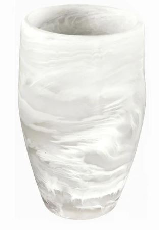Classical Vase Medium White Swirl