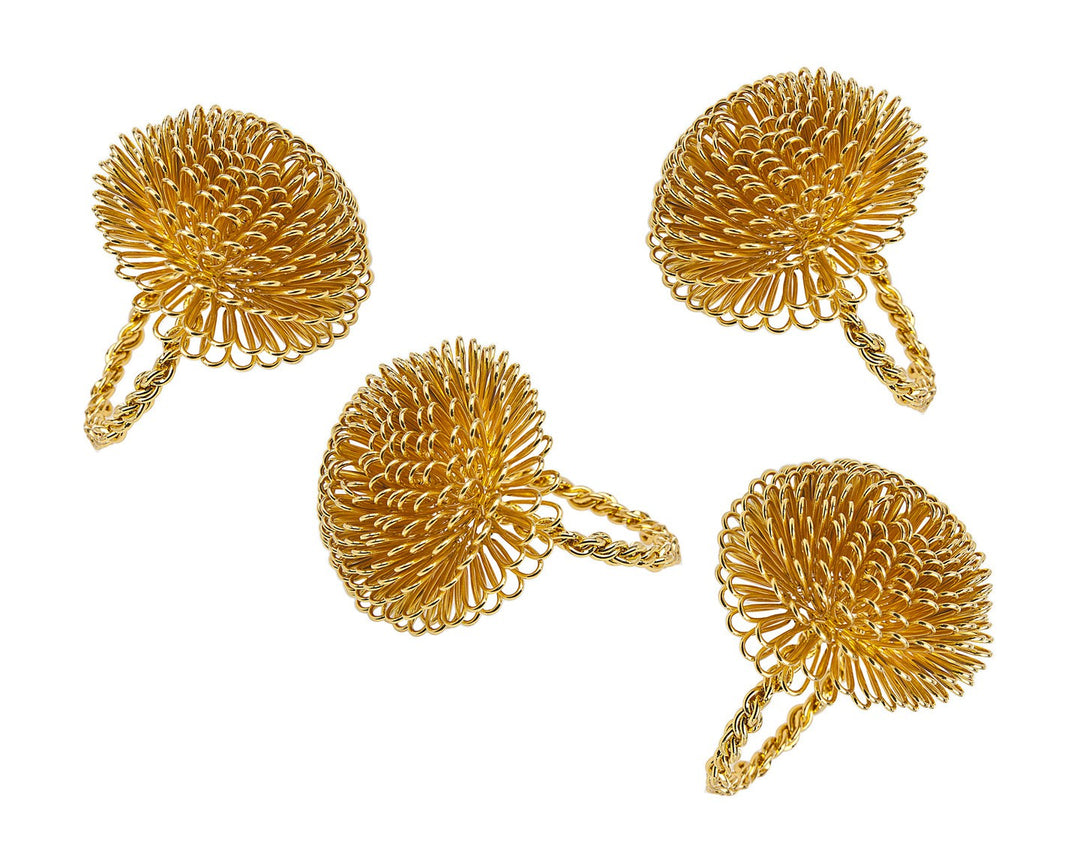 Aster Napkin Rings Set of 3
