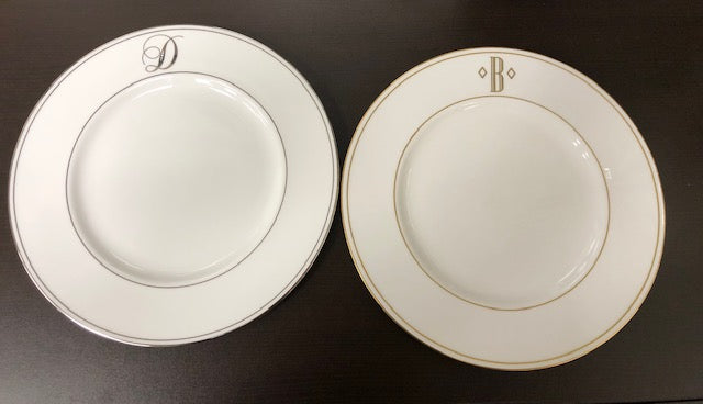Federal Gold Monogram Block Accent Plate