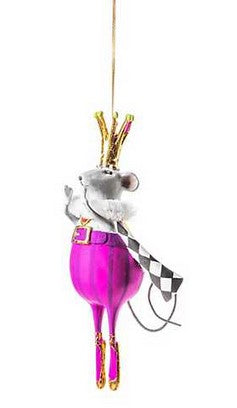 Patience Brewster Nutcracker Suite Mouse and King Ornament