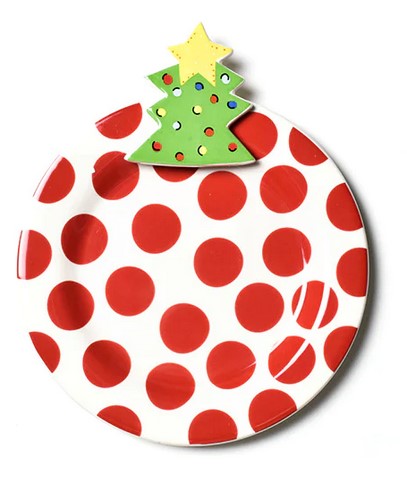 Christmas Tree Embellishment Plate