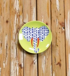 Critter Salad Plate-Elephant
