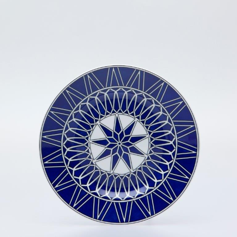 Blue Star Bread & Butter Plate