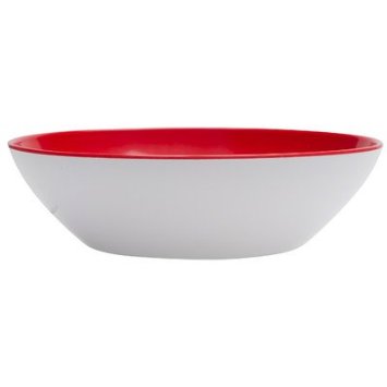 Duo Serve White Bowl