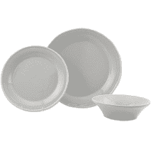 Chroma Dinner Plate Light Gray
