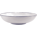 Aurora Edge Shallow Bowl