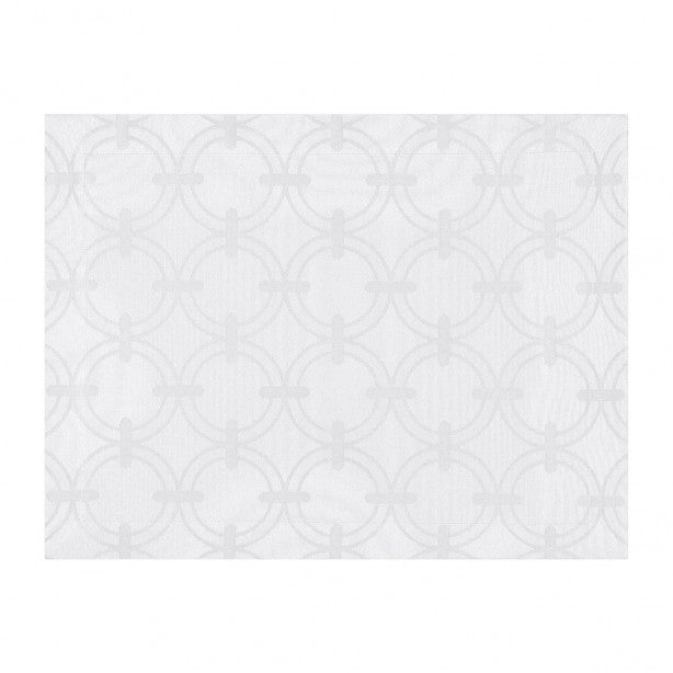 Anneaux Placemat White 14 x 19" Set of 4