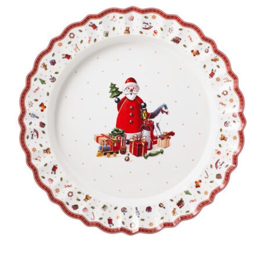 Toy's Delight Santa Serving Platter