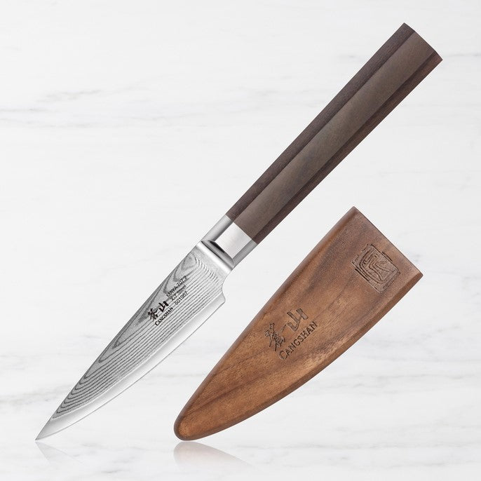 Maya Paring Knife with Sheath 3.5 inch