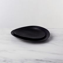 Barre Side Plate Slate Set of 2