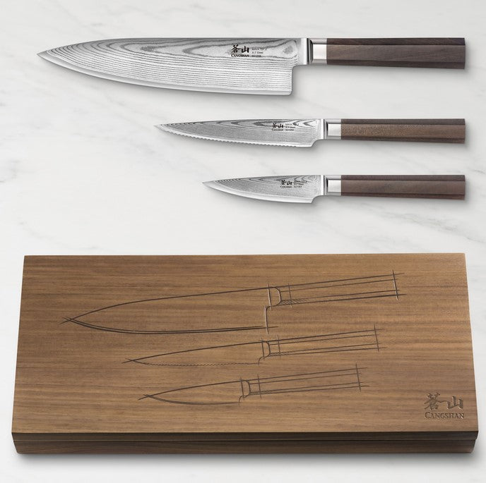 Maya 3pc Starter Set with Walnut Wood Box