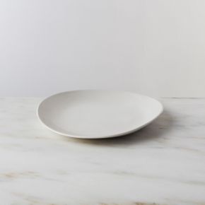 Barre Dinner Plate Alabaster Set of 2