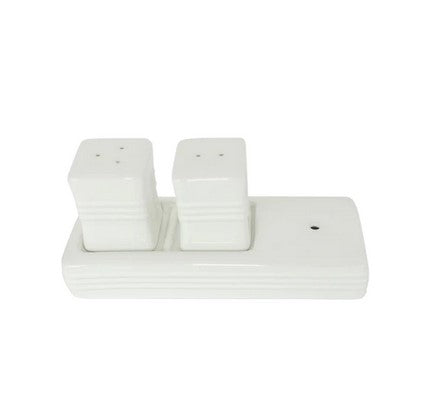 Pinstripes Salt and Pepper Shakers