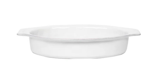 Puro 16" Oval Baker - Whitewash