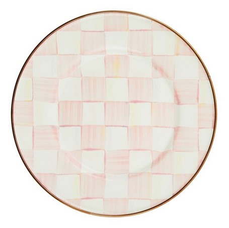 Rosy Check Enamel Salad/Dessert