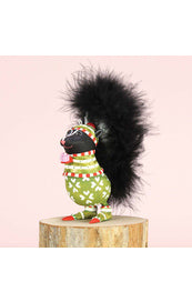 Patience Brewster Sniffy Skunk Mini Ornament