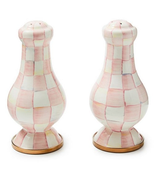 Rosy Check Large Salt and Pepper Shakers