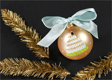 Coton Colors Wedding Cake Ornament