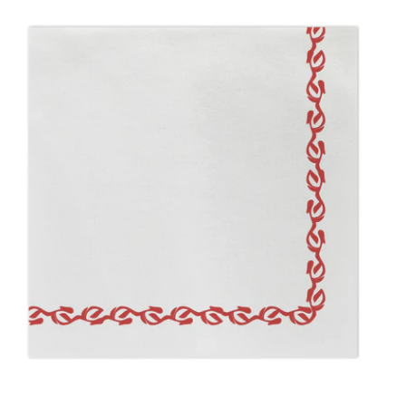 Papersoft Napkins Florentine Red Dinner Napkins