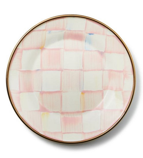 Rosy Check Appetizer Plates Set of 4