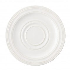 Acanthus Whitewash Saucer Set of 4