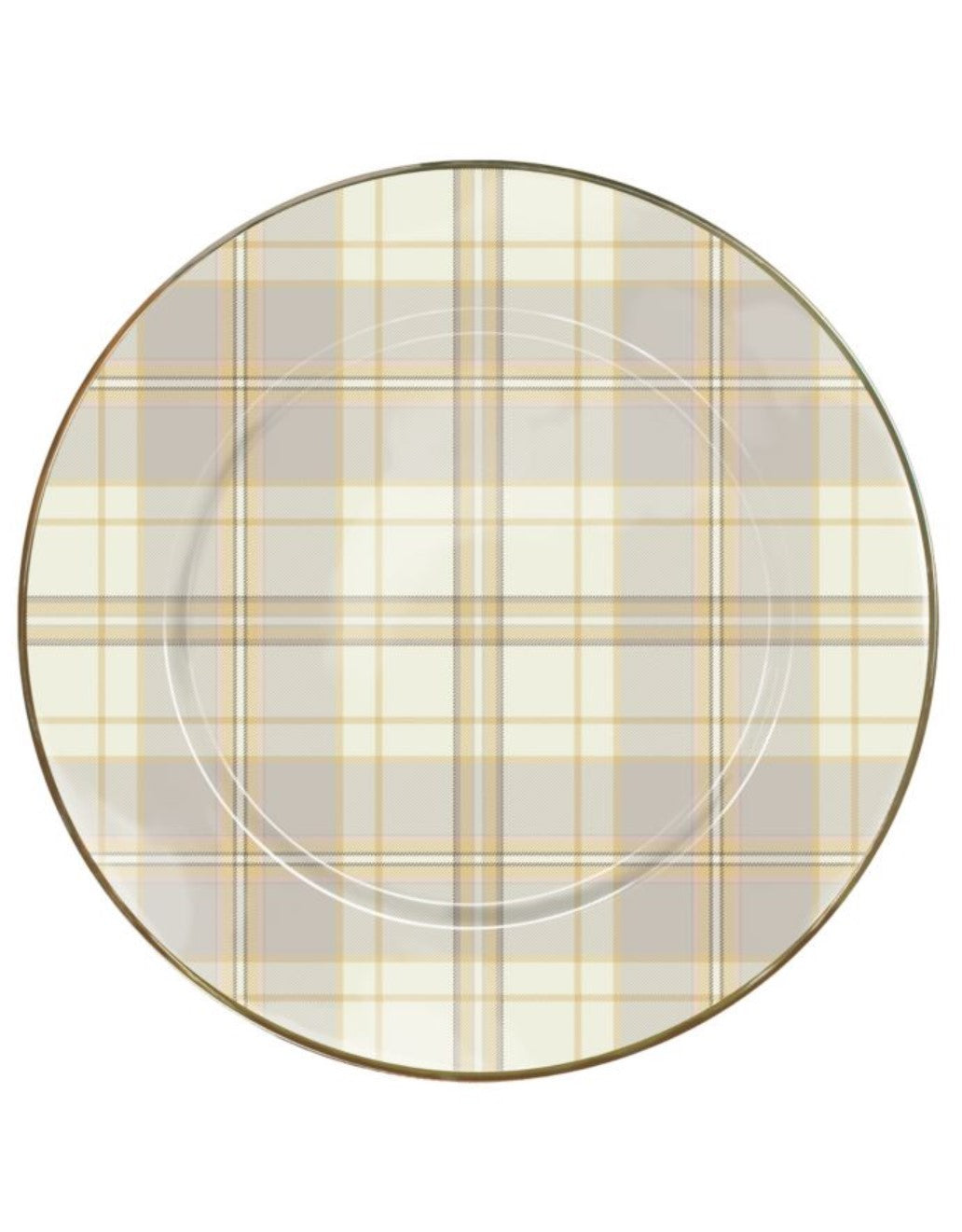 Tartan Latte Salad Plate