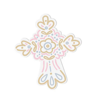 Pastel Fanciful Cross Big Attachment