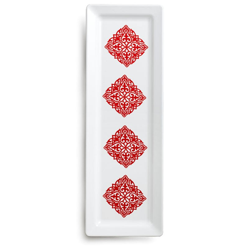 Diamond Red Long Platter
