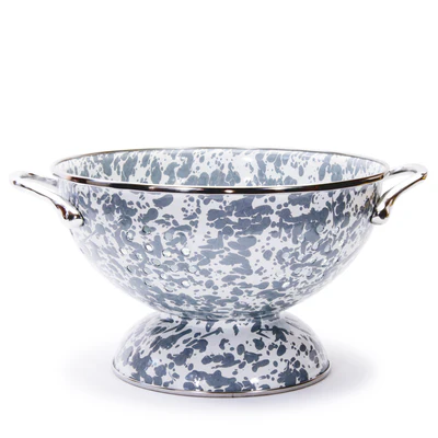 Colander Grey Swirl