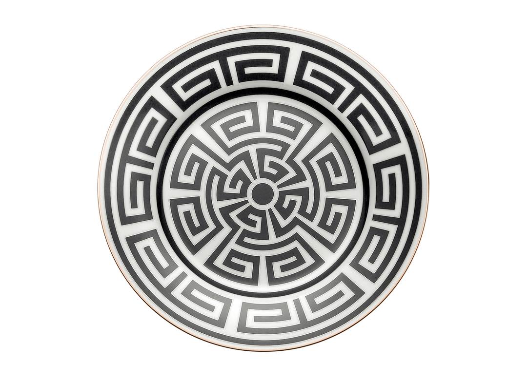 Labirinto Dessert Plate Black
