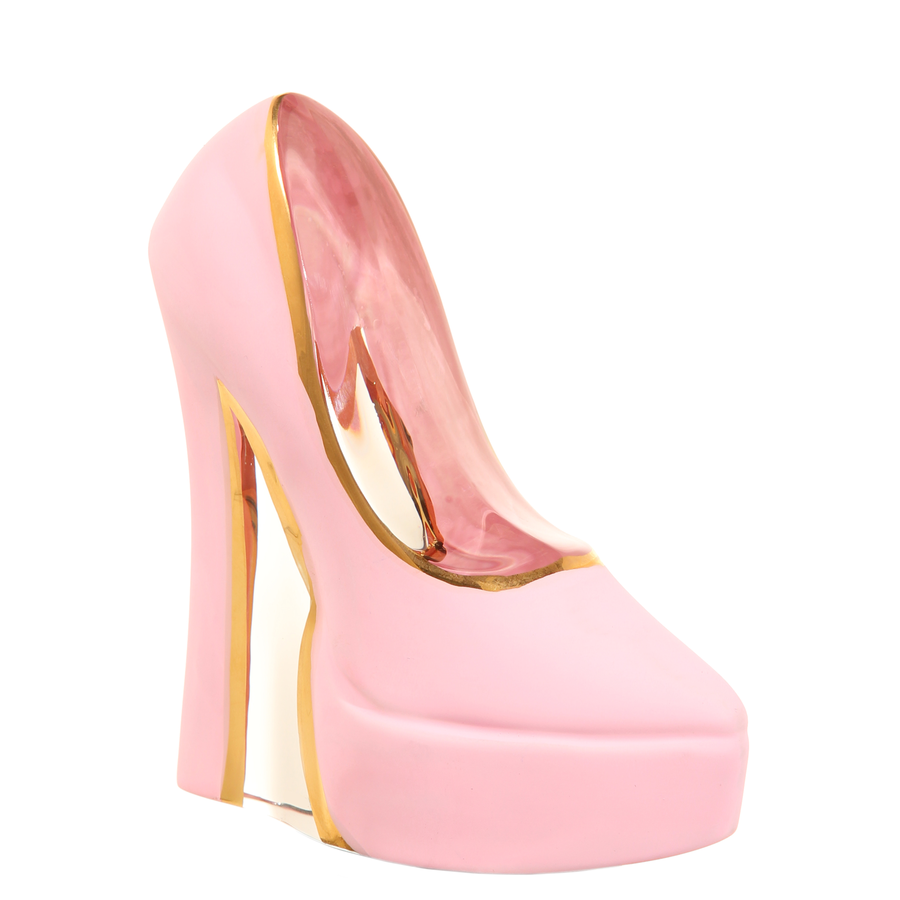 Make Up Shoe Stiletto Pearl Pink