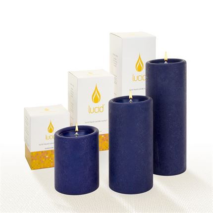 Pillar Candle 6" Indigo