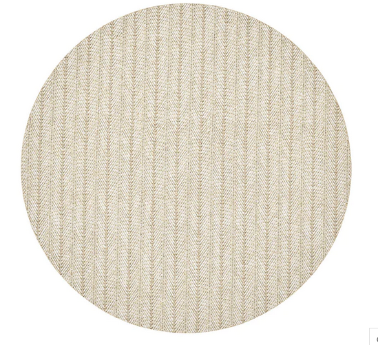 Kim Seybert Placemat Herringbone in Tan
