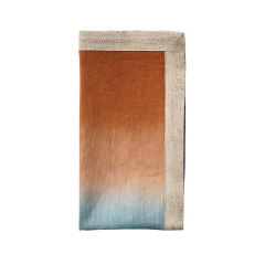 Kim Seybert Napkin Dip Dye Midnight Copper