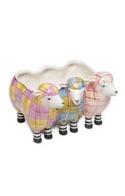 Tartan Trio Planter