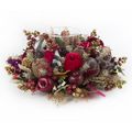 Holiday Frost Candle Centerpiece