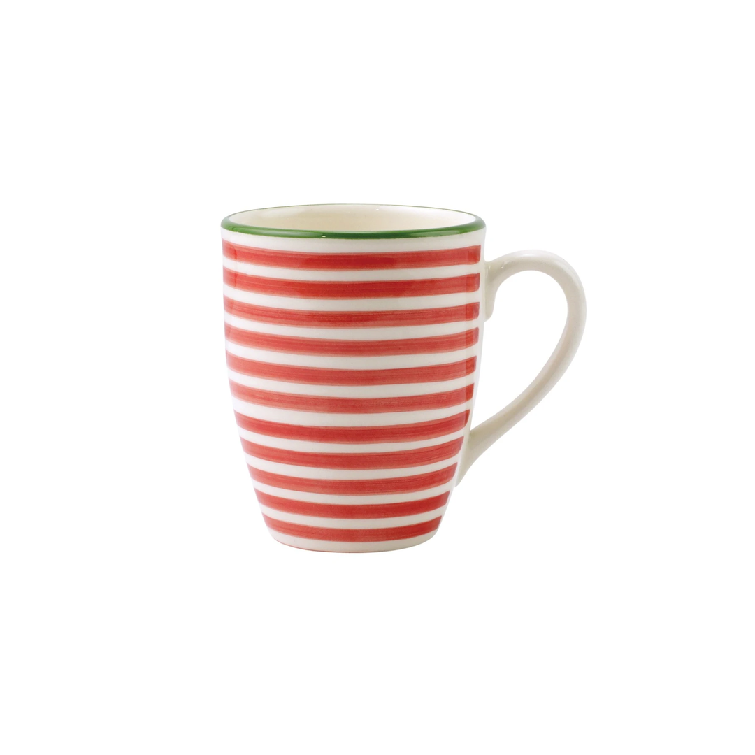 Mistletoe Mug Stripe