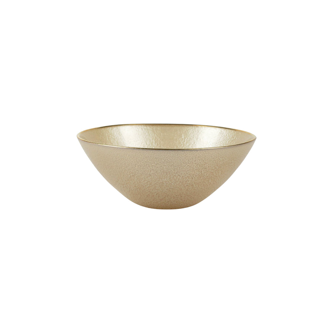 Metallic Glass Pearl Small Bowl Set of 4