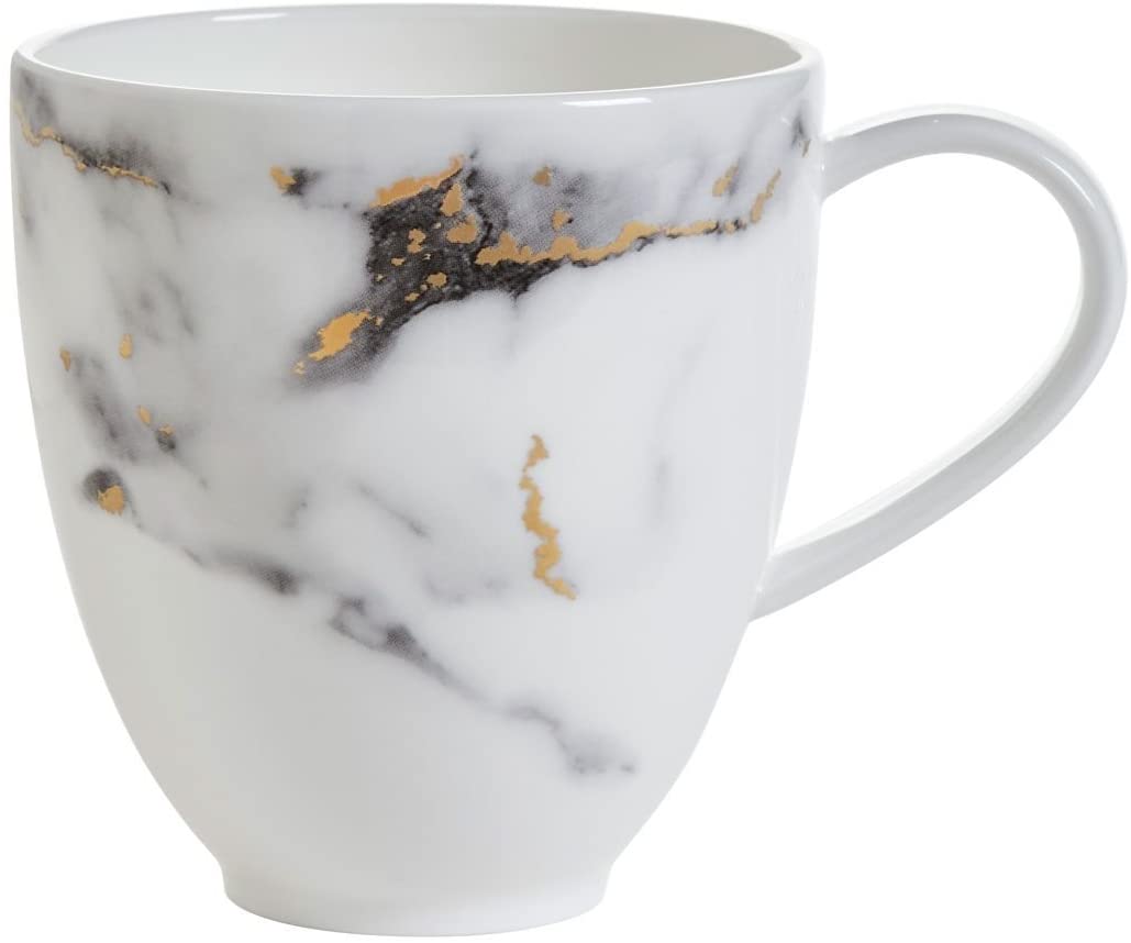 Marble Venice Fog Barrel Mug Set of 2